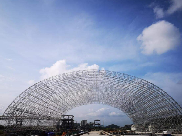 乌海煤棚网架加工厂案例